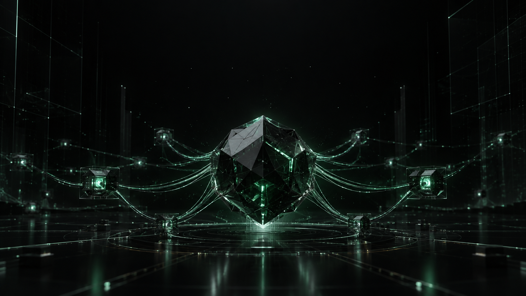 A distributed compute core connected to a GPU network